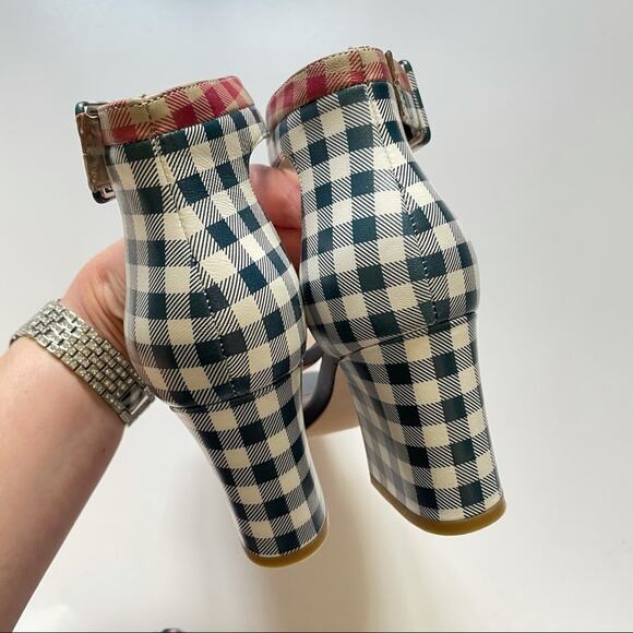 NEW Donald Pliner Watson Gingham Sandal - Picture 6 of 8